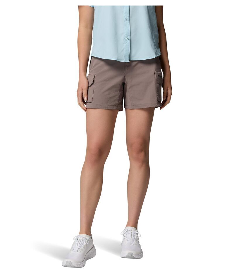 コロンビア レディース ボトムス ハーフパンツ・ショーツ ショートパンツ Columbia Silveridgelite Shorts Iron シルバー