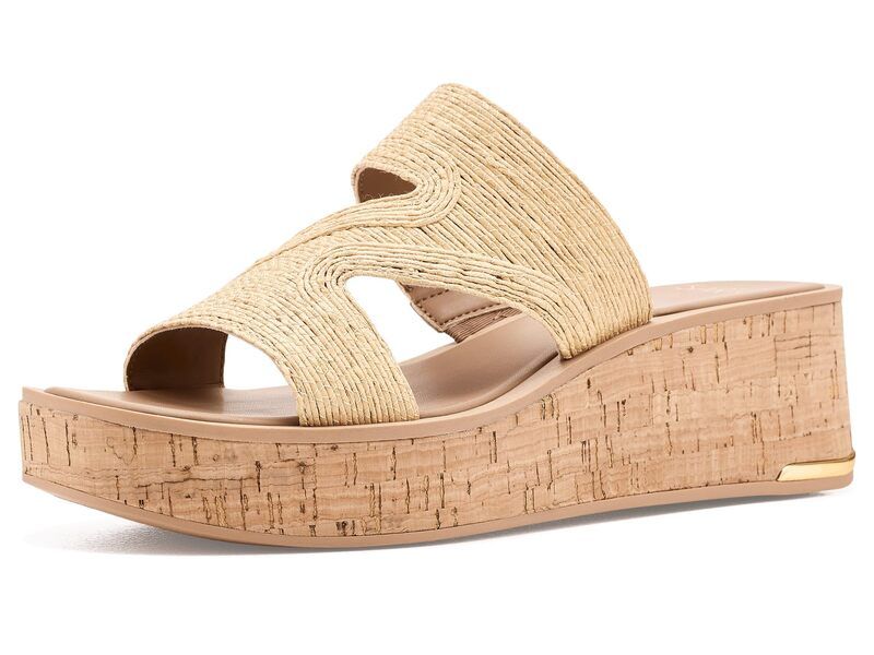 フランコサルト レディース シューズ ヒール サンダル Franco Sarto ATahani3 Slide Sandals Natural