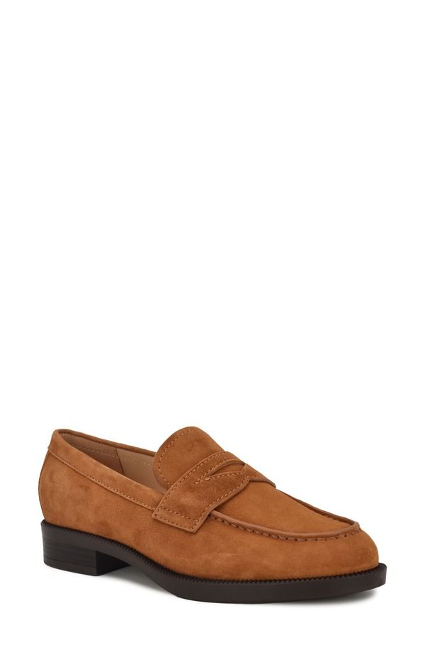 ナインウェスト レディース シューズ スリッポン・ローファー Nine West Berg Penny Loafer Medium Natural