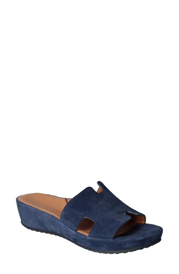 ラモールドピード レディース シューズ ヒール プラットフォーム サンダル LAmour des Pieds Catiana Platform Sandal Navy ネイビー