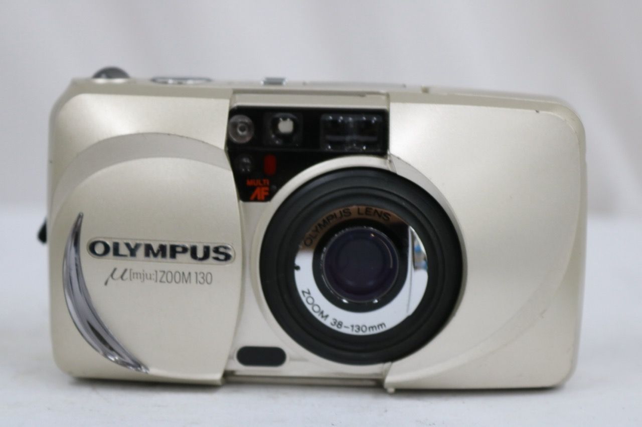 返品保証】 【元箱付き】オリンパス Olympus μ mju ZOOM 130 38-130mm
