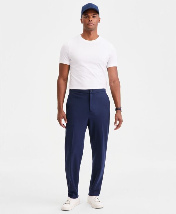アルファニ メンズ ボトムス カジュアルパンツ ニット Alfani Mens Textured Knit Suit Pants Macys Exclusive Neo Navy ネイビー