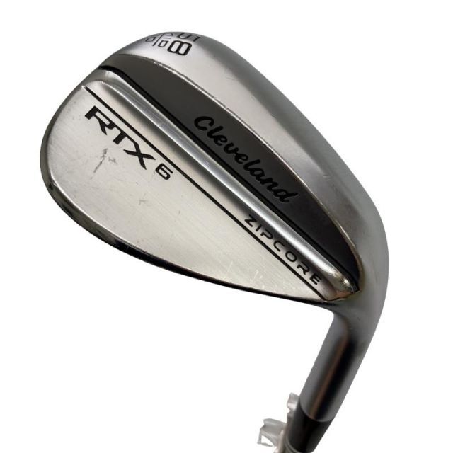 【中古】 クリーブランド Cleveland RTX-6 ZIPCORE ツアーサテン 58°/10° MID ウェッジ WG 純正特注シャフト (フレックスS) メンズ 男性用 右利き 右用 Cランク ゴルフクラブ