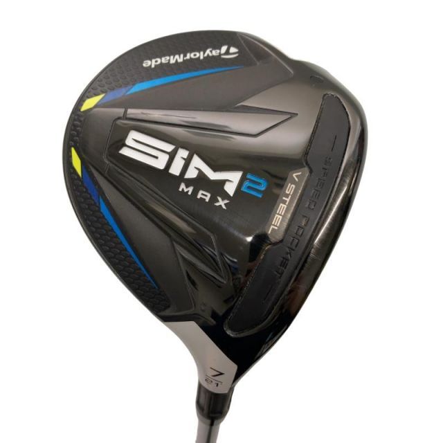 【中古】 テーラーメイド SIM2 MAX 7W フェアウェイウッド FW リシャフト (フレックスその他) メンズ 男性用 右利き 右用 Cランク ゴルフクラブ