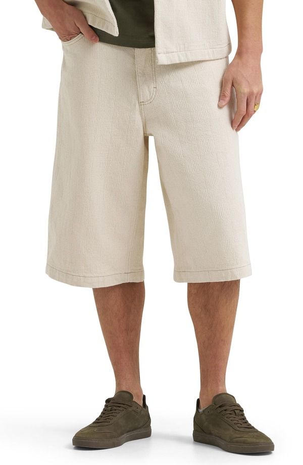 リー メンズ ボトムス ハーフパンツ・ショーツ ショートパンツ デニム Lee Denim Bermuda Shorts Natural Greige デニム
