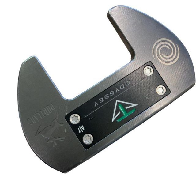 【中古】 オデッセイ TOULON DESIGN PORTLAND(クランクネック) 34インチ USA パター PT スチール (フレックスその他) メンズ 男性用 右利き 右用 Cランク ゴルフクラブ