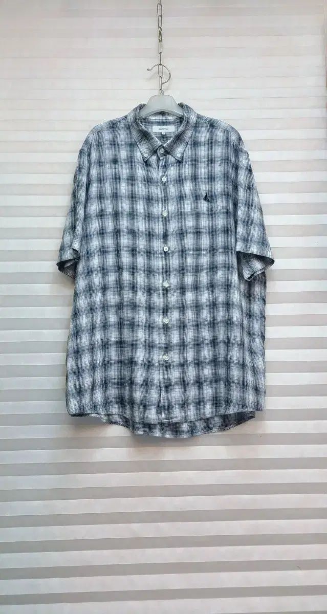ビーンポール> 25ss リネン CHECK シャツ