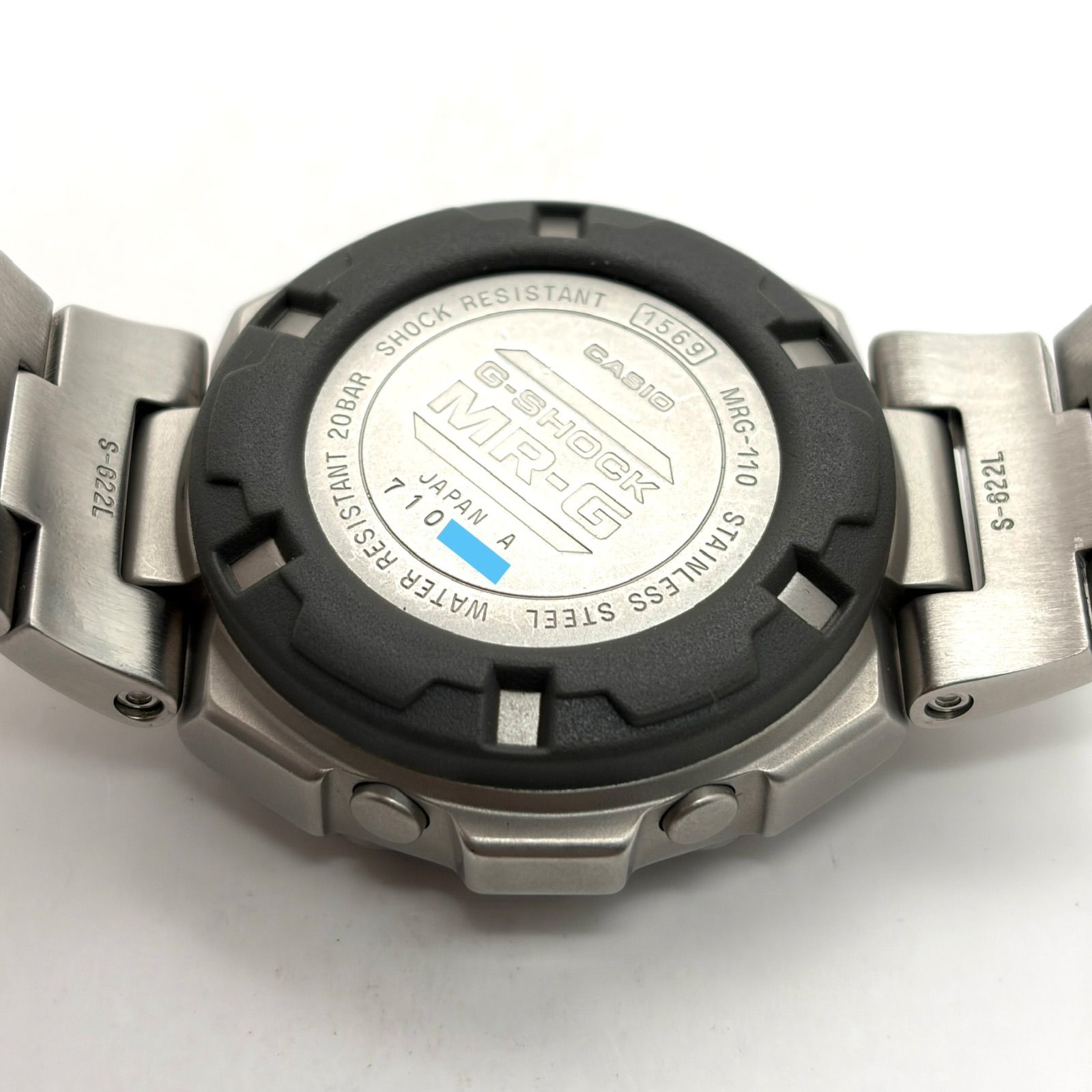 【美品】 CASIO 初代 MRG-110フルメタル G-SHOCK T880）希少！美品 正常稼動 CASIO カシオ G-SHOCK ジーショック MR-G