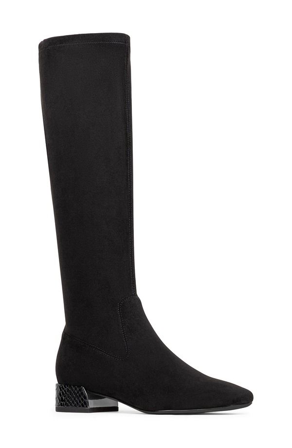 ドナルドプリネール レディース シューズ ブーツ・レインブーツ Donald Pliner Dolores Knee High Boot Black ブラック