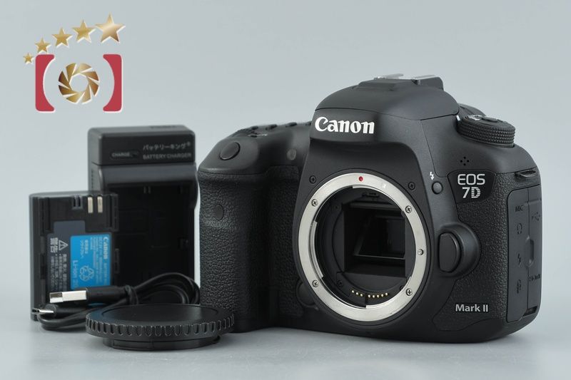 【中古】Canon キヤノン EOS 7D Mark II デジタル一眼レフカメラ