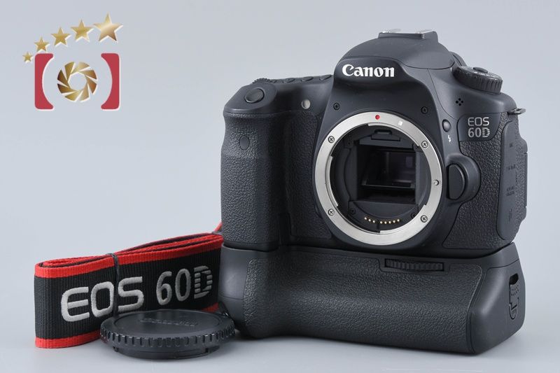 中古】Canon キヤノン EOS 60D + BG-E9 バッテリーグリップ - メルカリ