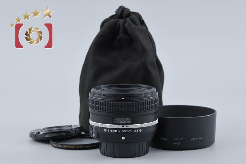 【中古】Nikon ニコン AF-S NIKKOR 50mm f/1.8 G