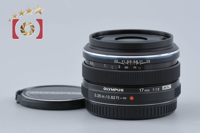 中古】OLYMPUS オリンパス M.ZUIKO DIGITAL 17mm f/1.8 ブラック