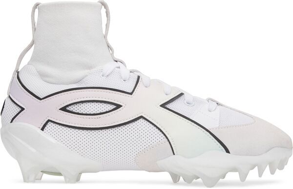 アンダーアーマー メンズ シューズ スニーカー Under Armour Spotlight Icon Highlight Football Cleats WhiteBlackWhite ホワイト