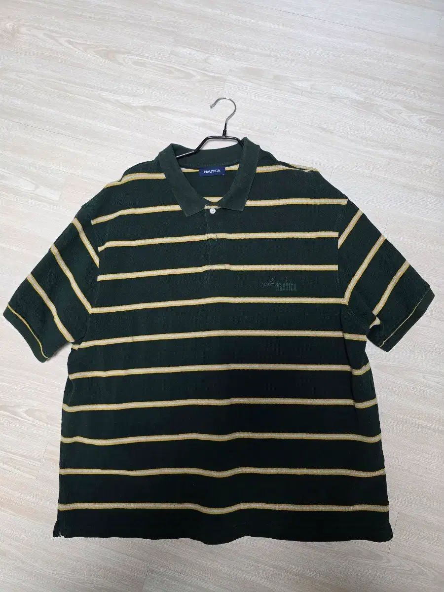 NAUTICA(ノーティカ) ジャパン jp ボーダー ポロシャツ - XL
