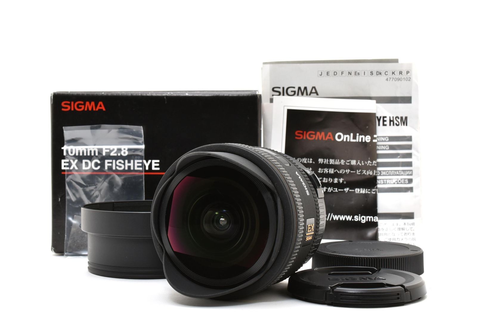 Sigma AF 10mm f/2.8 EX DC HSM For Canon EF L0830