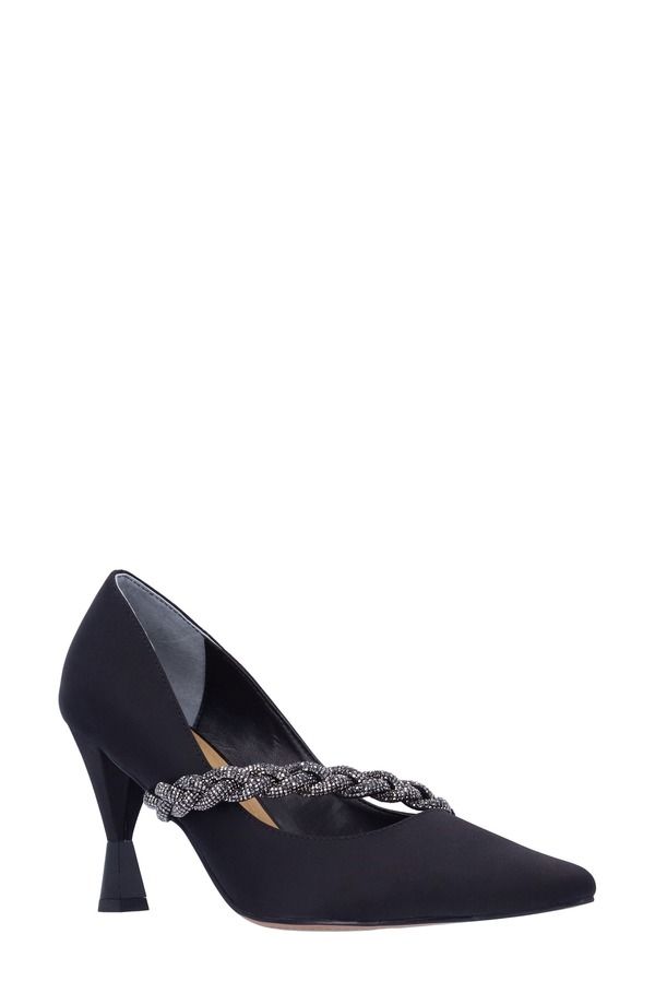 ジェイレニー レディース シューズ パンプス J Rene Nyomee Pointed Toe Pump Black ブラック