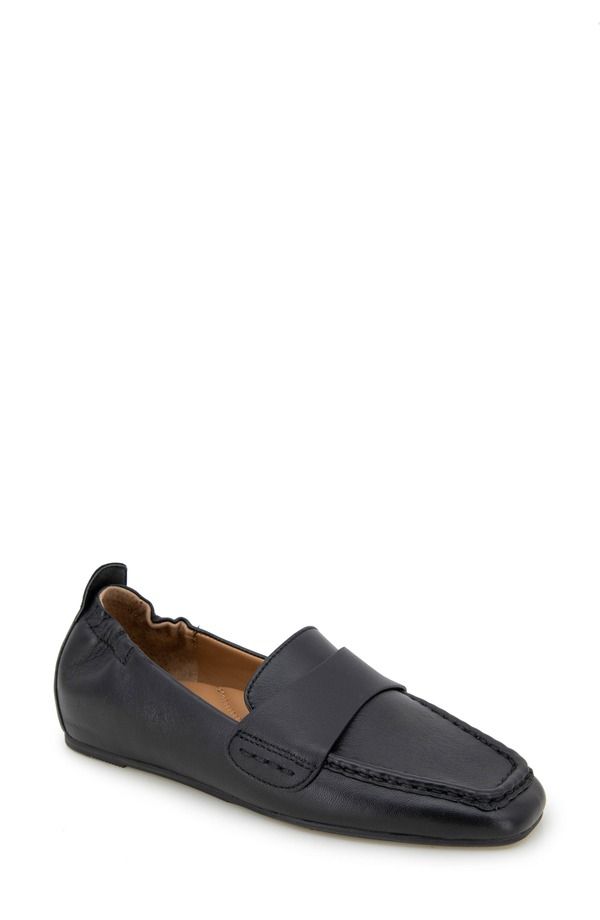 ジェントルソウルズ レディース シューズ スリッポン・ローファー Gentle Soulsophie Loafer Black Leather ブラック