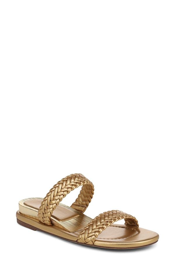 サルトバイフランコサルト レディース シューズ ヒール サンダル SARTO by Franco Sarto Maggie TwoStrap Wedge Sandal Gold ゴールド