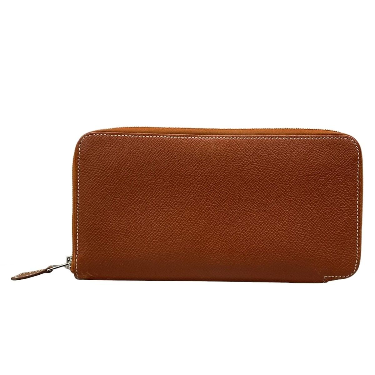 HERMES(エルメス) 長財布 アザップロングシルクイン ブリック　 シルバー金具