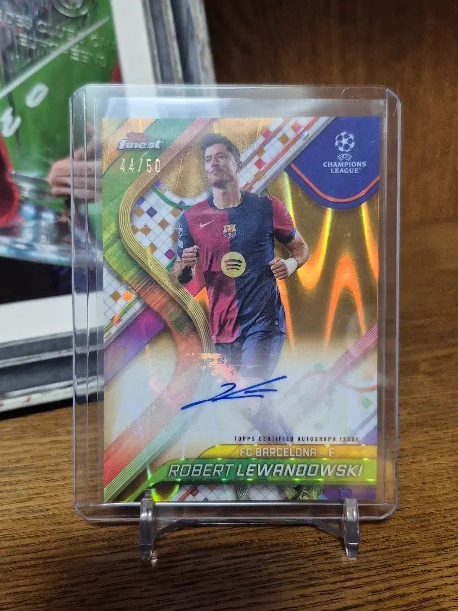 TOPPS ファイネスト レバンドフスキ オート