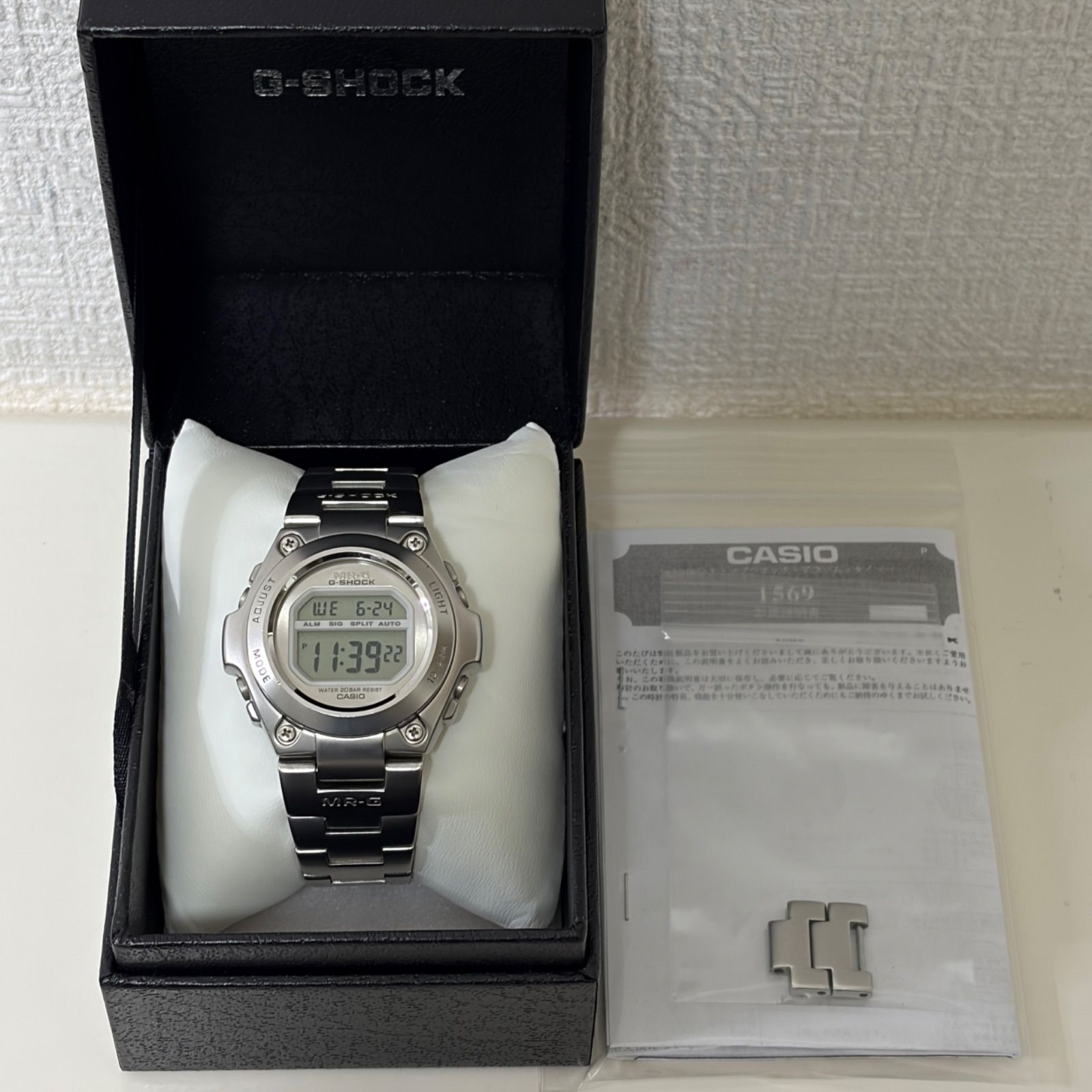 T881）超希少！美品 正常稼動 CASIO カシオ G-SHOCK ジーショック MR-G