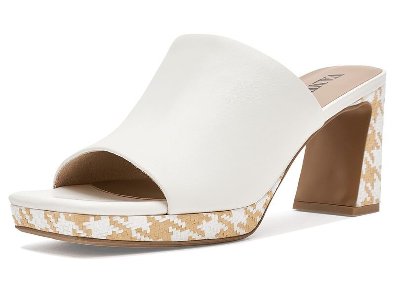 ベネリ レディース シューズ ヒール Vaneli Mantie White Nappa ホワイト