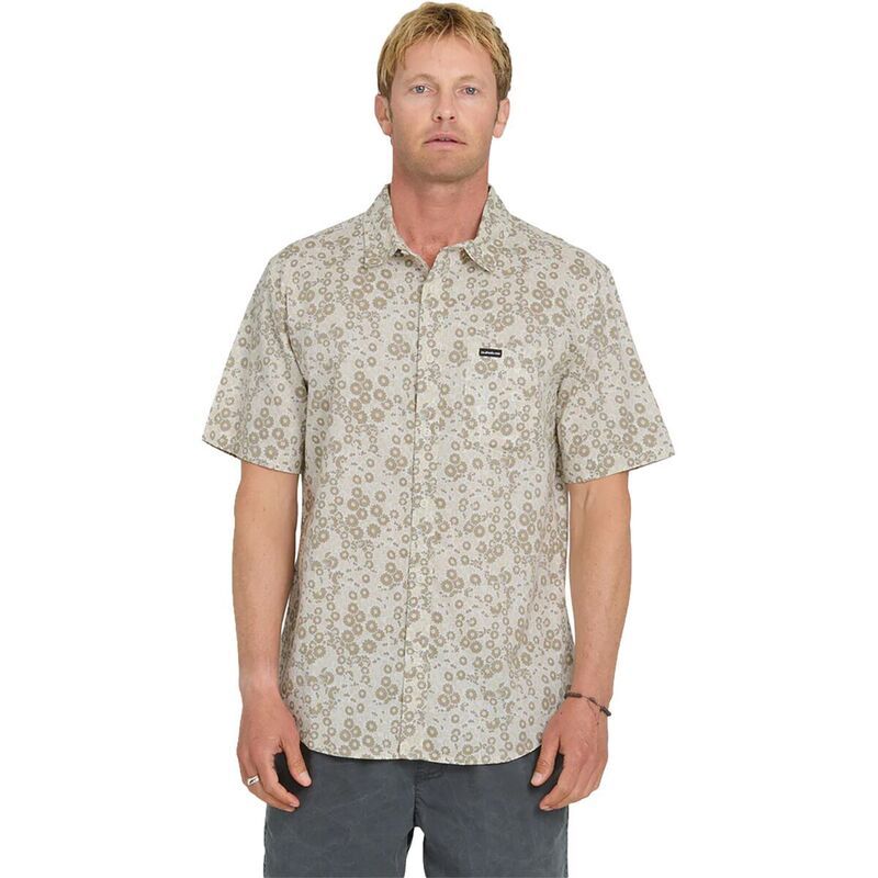 クイックシルバー メンズ トップス シャツ 半袖 Quiksilver Ditsy Daze Classic ShortSleeve Shirt Menseneca Rock