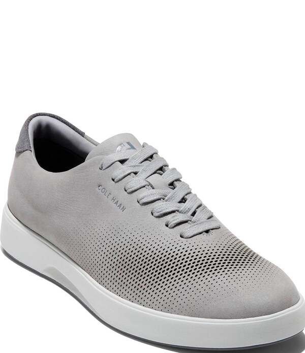 コールハーン メンズ ボトムス カジュアルパンツ スニーカー Cole Haan Mens GrandPro Cityspectre Laser Cut Sneakers Ultimate GrayC