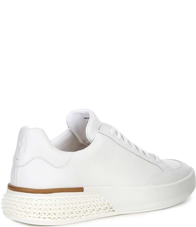 コールハーン メンズ シューズ ドレスシューズ スニーカー レザー Cole Haan Mens GrandPro Leather Halfcourt Skyweave Sneakers WhiteW