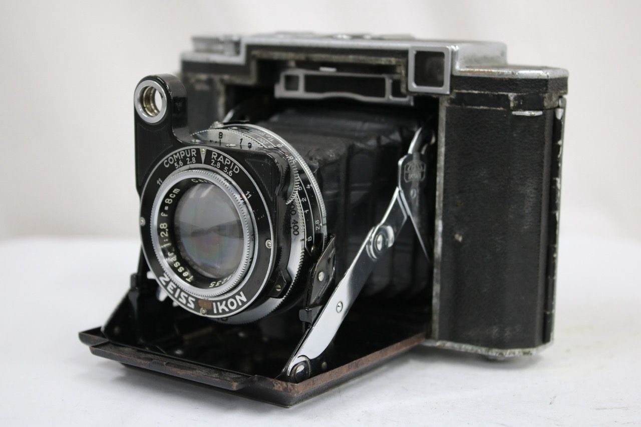 【訳あり品】 ツァイスイコン Zeiss Ikon Super Ikonta 532/16 Tessar 8cm F2.8 蛇腹カメラ e14425