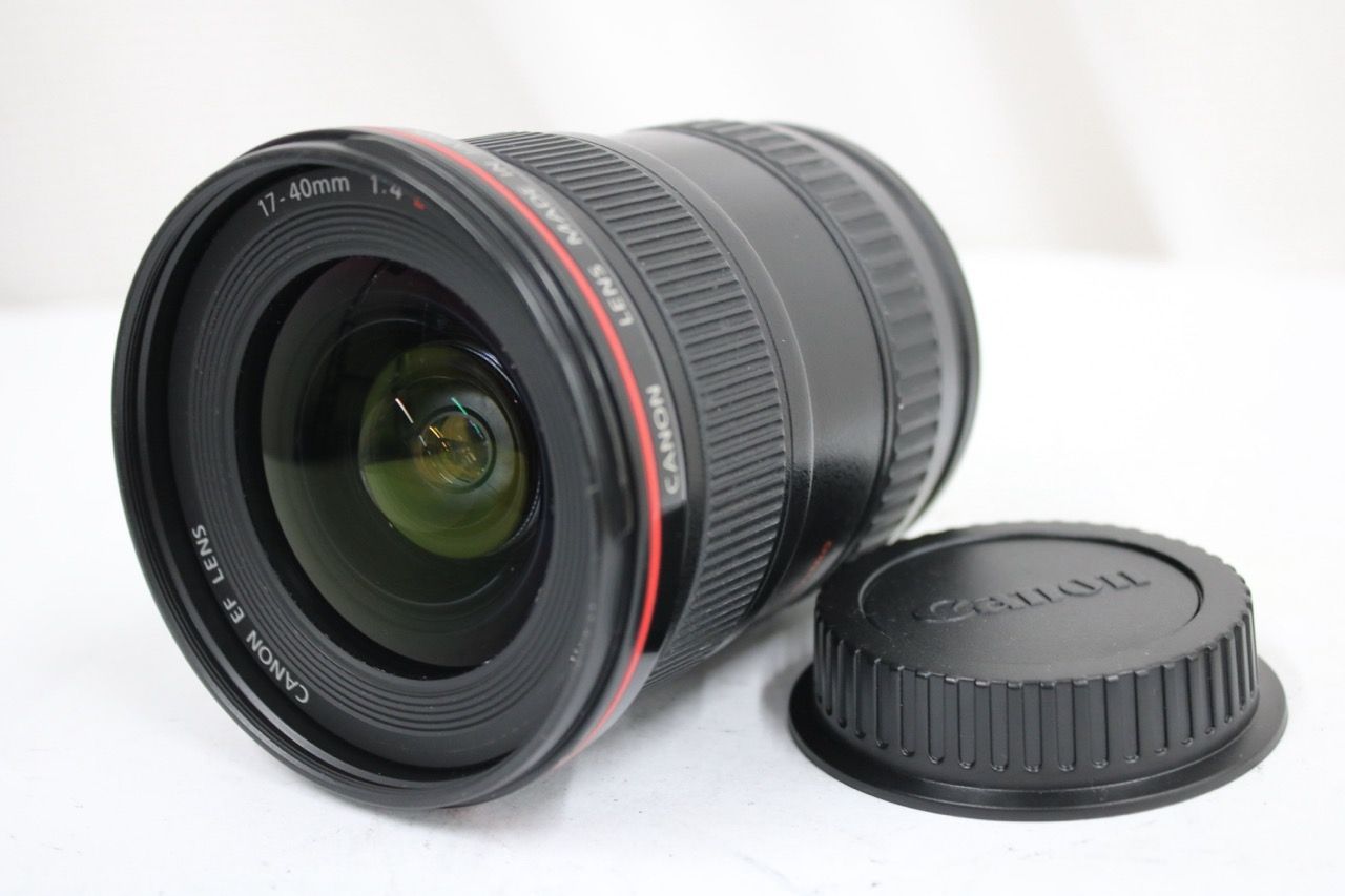 【返品保証】 キャノン Canon EF 17-40mm F4 L ULTRASONIC レンズ e14410