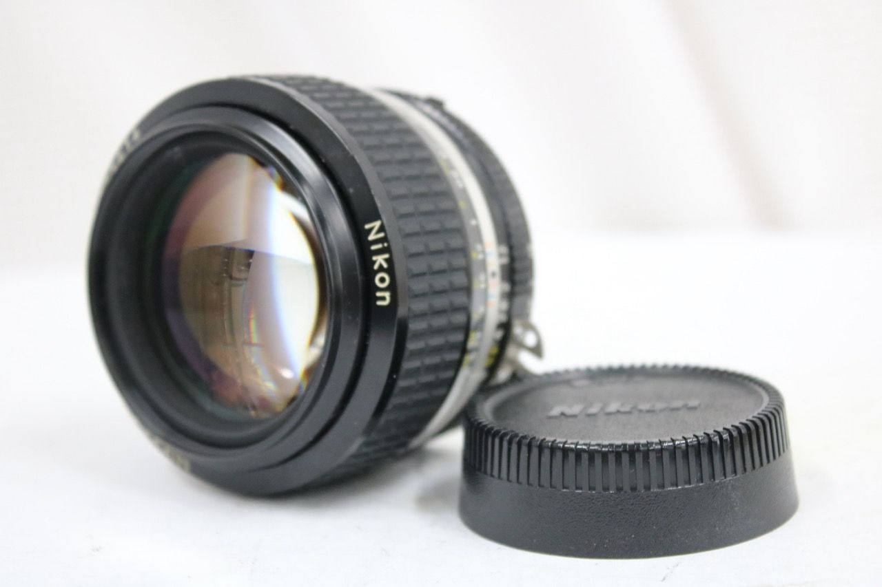 【返品保証】 ニコン Nikon NIKKOR Ai-s 50mm F1.2 レンズ e14414
