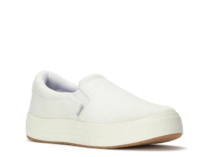 ケッズ レディース シューズ スリッポン・ローファー プラットフォーム スニーカー KedsPark Platform SlipOn Sneaker Womens White ホワイト