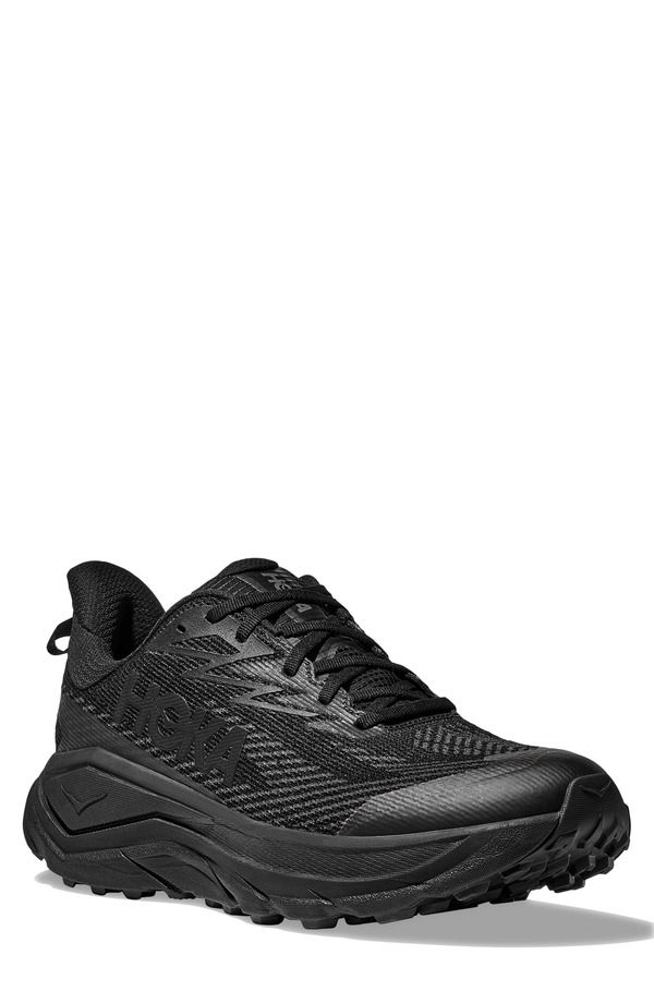 ホカオネオネ メンズ シューズ スニーカー HOKA Challenger 8 GTX GoreTex Waterproof Trail Running Shoe Black Carbon Black