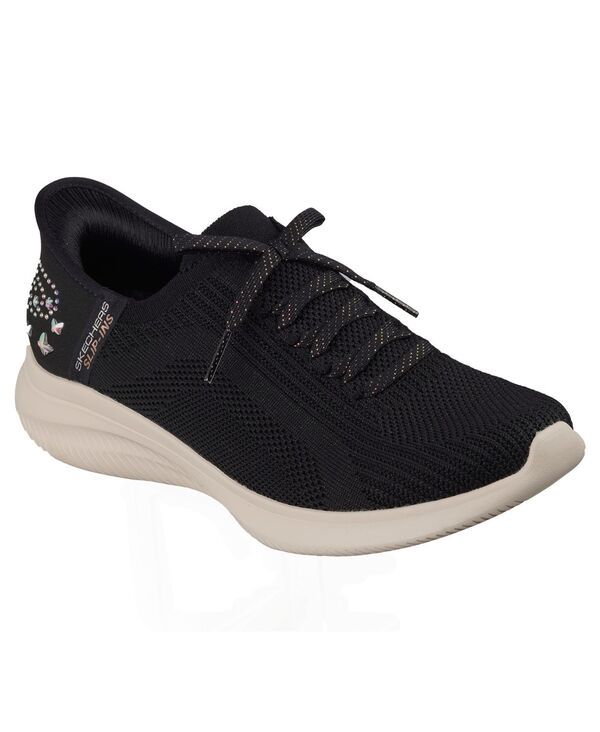 スケッチャーズ レディース シューズ スニーカー Skechers Womenslipins Ultra Flex 40 Gemstone Glow Casual Sneakers from Fini