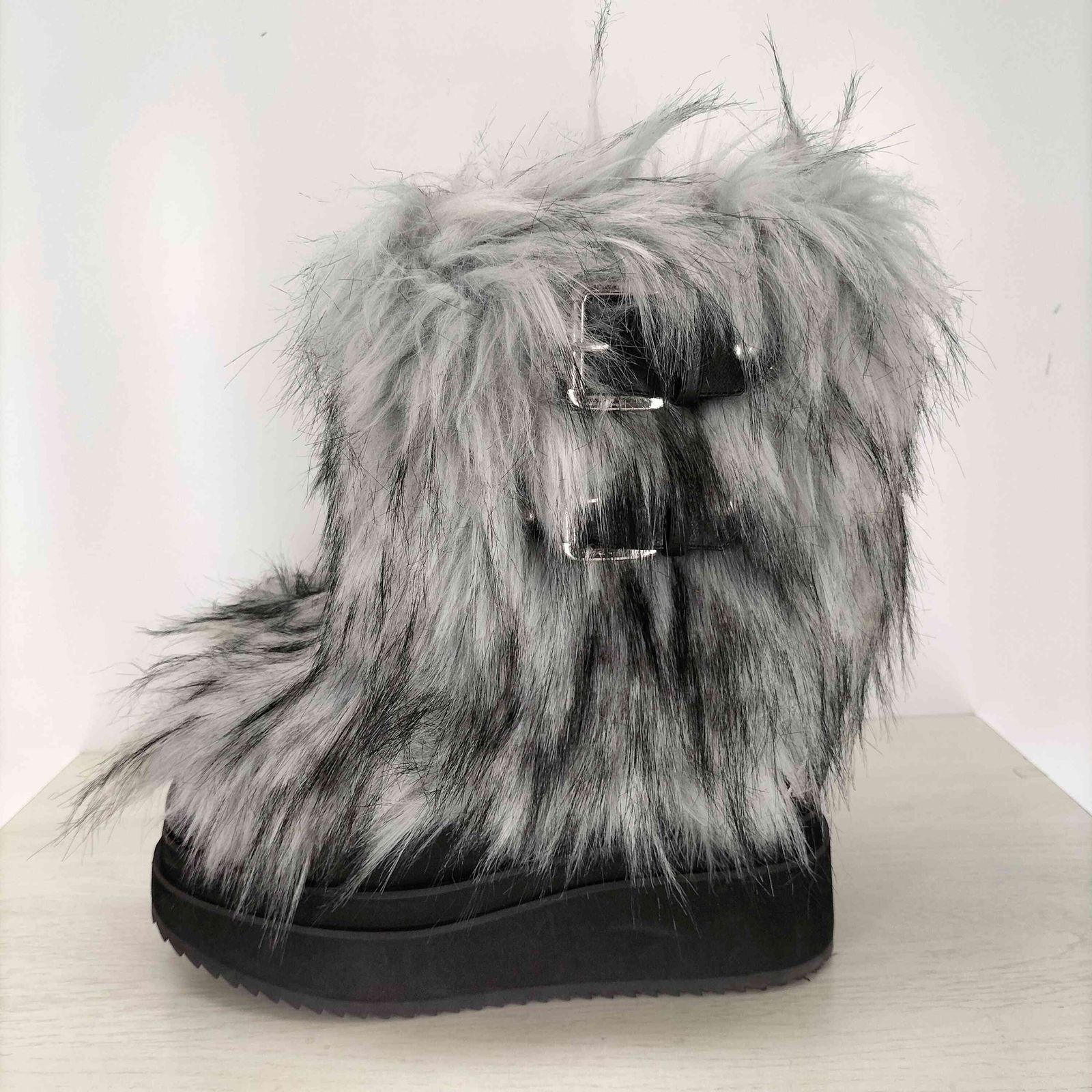 イエロー YELLO baby wolf short boots ファーブーツ メンズ 2XL 