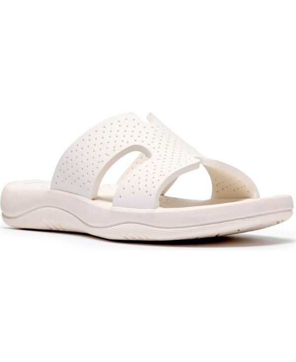 クラークス レディース シューズ サンダル Clarks Womensunmaze Bali Round Toe Sandals White ホワイト