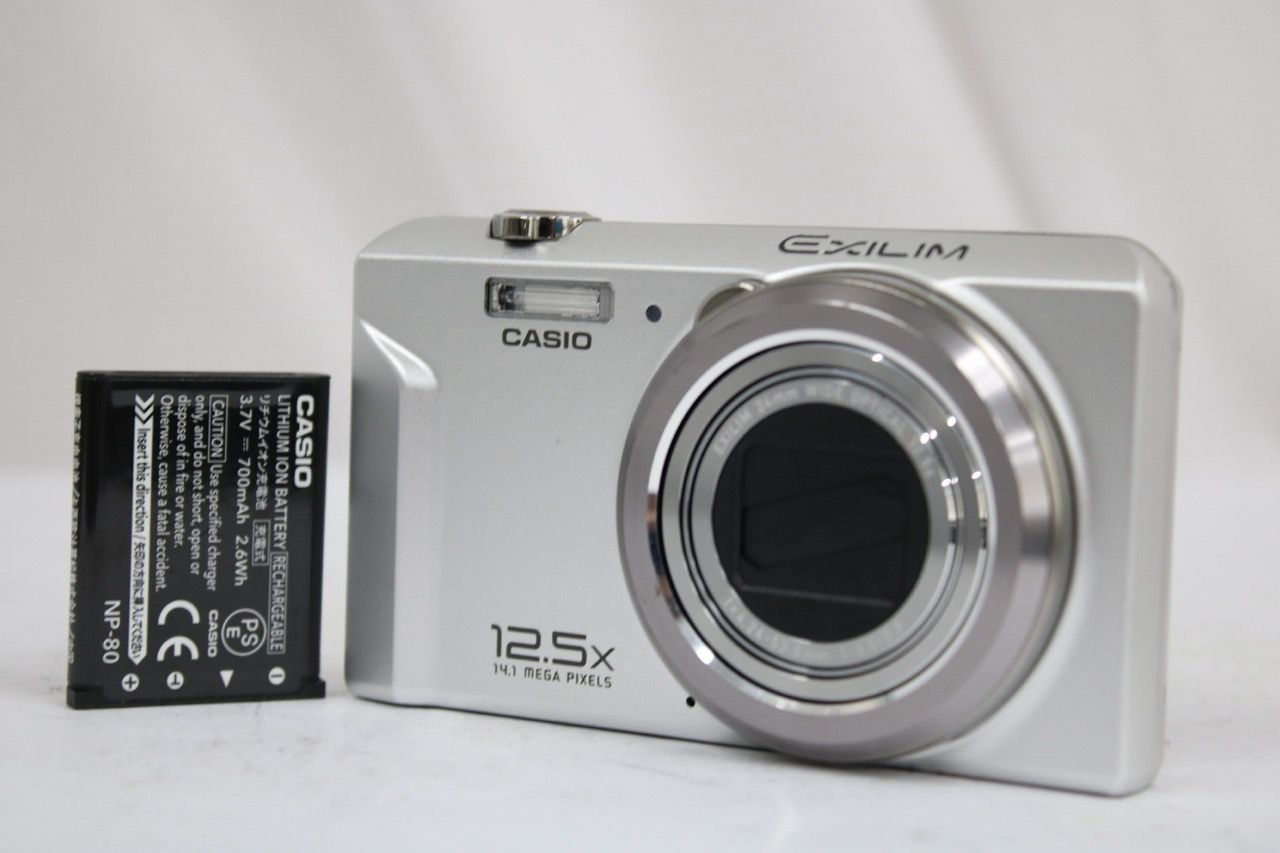【返品保証】 カシオ Casio EXILIM EX-ZS100 12.5x バッテリー付き コンパクトデジタルカメラ e14432