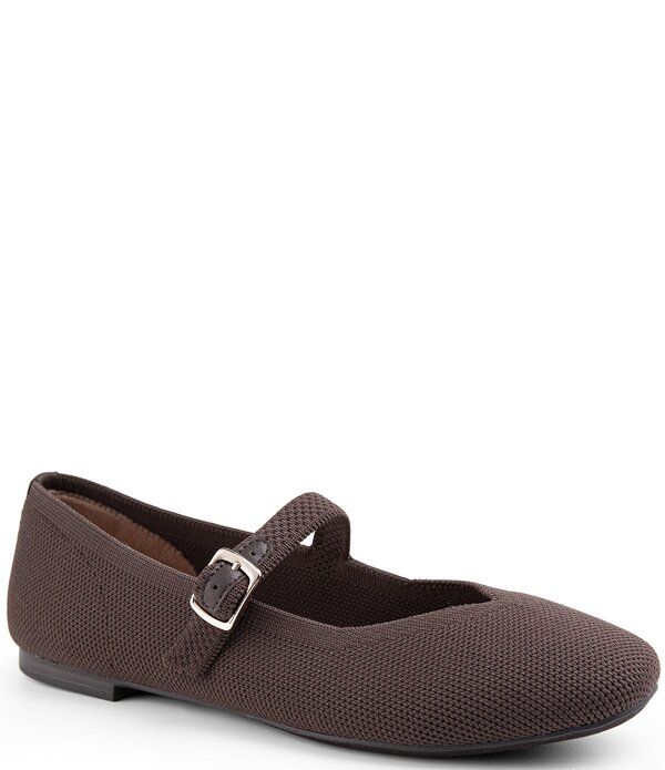 ミートゥー レディース シューズ パンプス メッシュ Me Too Serenity Mesh Mary Jane Ballet Flats Brownie