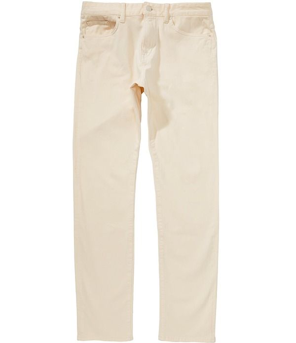 ヒューゴボス メンズ ボトムス デニムパンツ スリムフィット ジーンズ Hugo Boss Delaware Slim Fit Denim Jeans Open White ホワイト