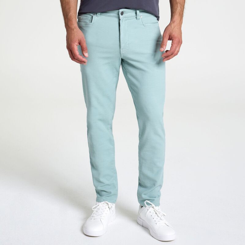 ヴァースト メンズ ボトムス カジュアルパンツ スリムフィット VRST Mens Limitless Comfortwill Slim Fit 5 Pocket Pant Jade