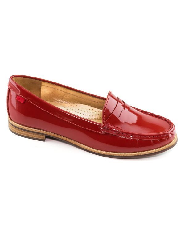 マークジョセフニューヨーク レディース シューズ パンプス ローファー Marc Joseph New York Womens East Village Penny Loafered patent レ