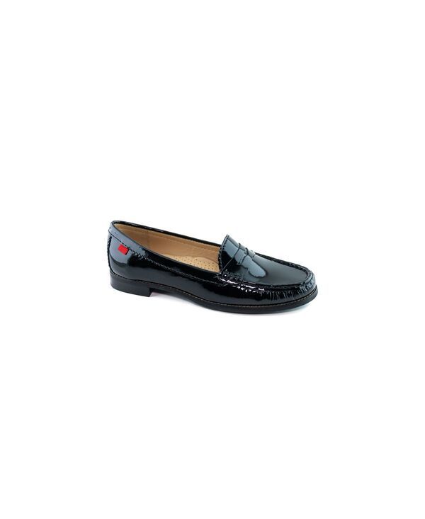 マークジョセフニューヨーク レディース シューズ パンプス ローファー Marc Joseph New York Womens East Village Penny Loafer Black pate