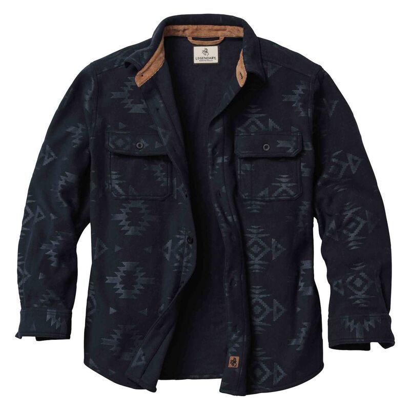 レジェンダリーホワイトテイルズ レディース トップス Tシャツ フリース Mens Legendary Whitetails Heavyweight Navigator Fleece Shirt Na