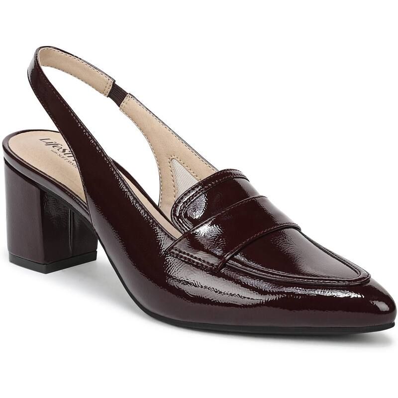 ライフストライド レディース シューズ パンプス LifeStride Angel Womenslingback Shoes Chocolate Plum プラム