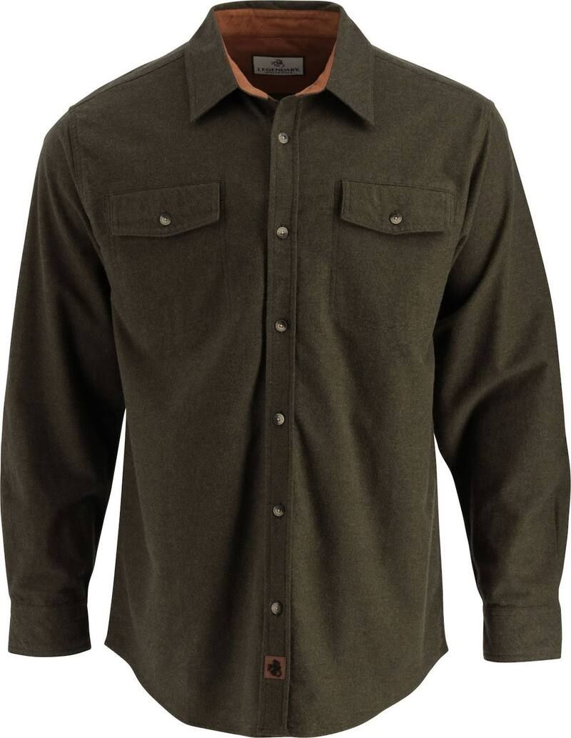 レジェンダリーホワイトテイルズ レディース トップス Tシャツ ボタンダウン Mens Legendary Whitetailstretch Flannel Button Down Shirt Arm
