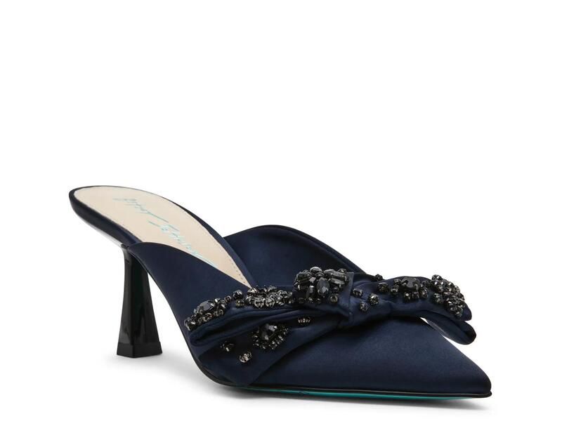 ベッツィジョンソン レディース シューズ サンダル Betsey JohnsonKena Mule Navy ネイビー
