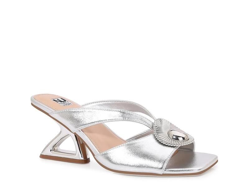 ナインティユニオン レディース シューズ サンダル Ninety UnionRina Sandal Silver Metallic シルバー