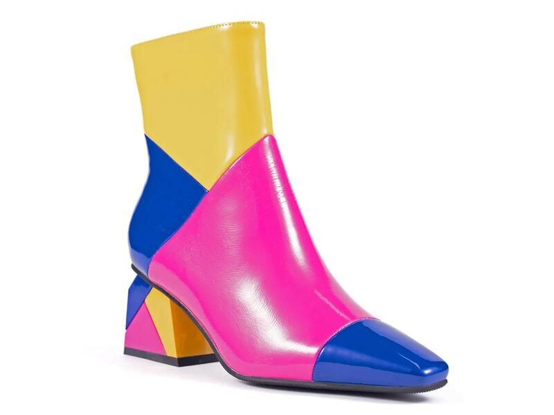 ナインティユニオン レディース シューズ ブーツ・レインブーツ Ninety UnionSienna Bootie FuchsiaYellowMulticolor フューシャ